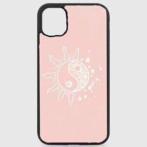 PINK celestial Yin Yang phone case